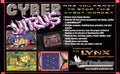 Cyber Virus Lynx Vintage Retro Advert Poster A4 Photo Print