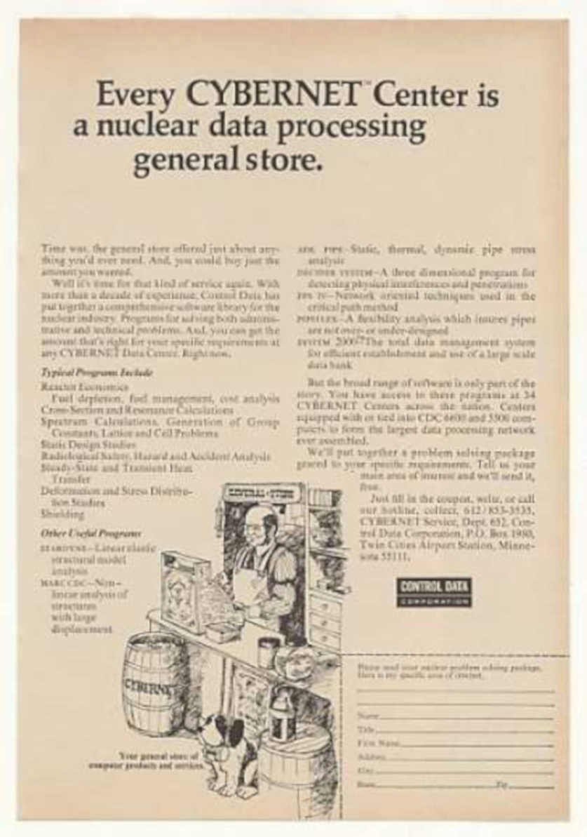 Cybernet Data Center Vintage Retro Advert Ads A4 Photo Print