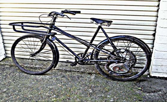 Cyclemaster 1955 motorbike A4 Photo Print