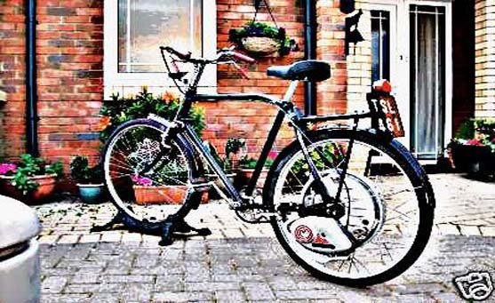 Cyclemaster 2532 motorbike A4 Photo Print