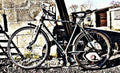 Cyclemaster Raleigh motorbike A4 Photo Print