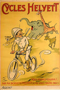 Cycles Helyett Safari Vintage Retro Advert Poster A4 Photo Print