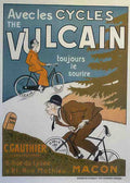 CyclesVulcain Vintage Advert A4 Photo Print