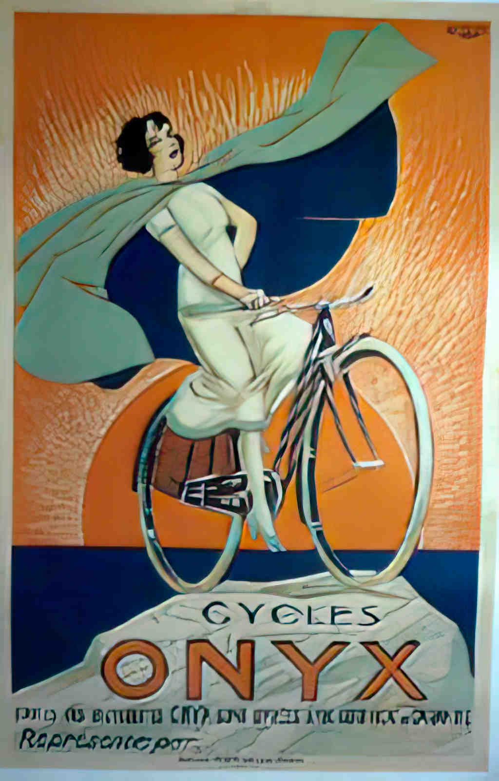 Cyclesonyx Advert A4 Photo Print
