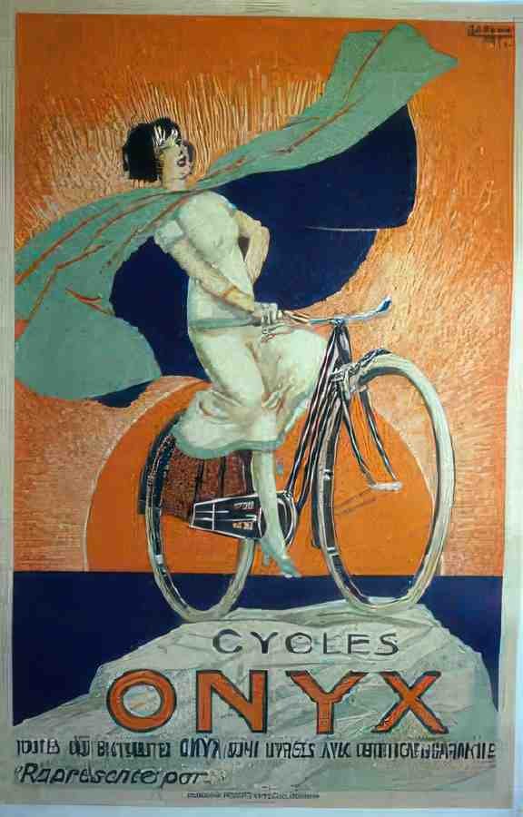 Cyclesonyx Vintage Advert A4 Photo Print
