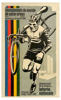 Cyclocross Championships 1968 Vintage Retro Advert Poster A4 Photo Print