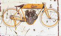 Cyclone Racer 1914 Aged Vintage A4 Photo Print