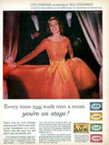 Cyd Charisse Lux Vintage Retro Advert Poster A4 Photo Print