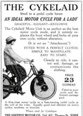 Cykelaid Motor Cycle Vintage Retro Advert Poster A4 Photo Print