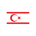 Cyprusnorthern Flag N5106 A4 Photo Print