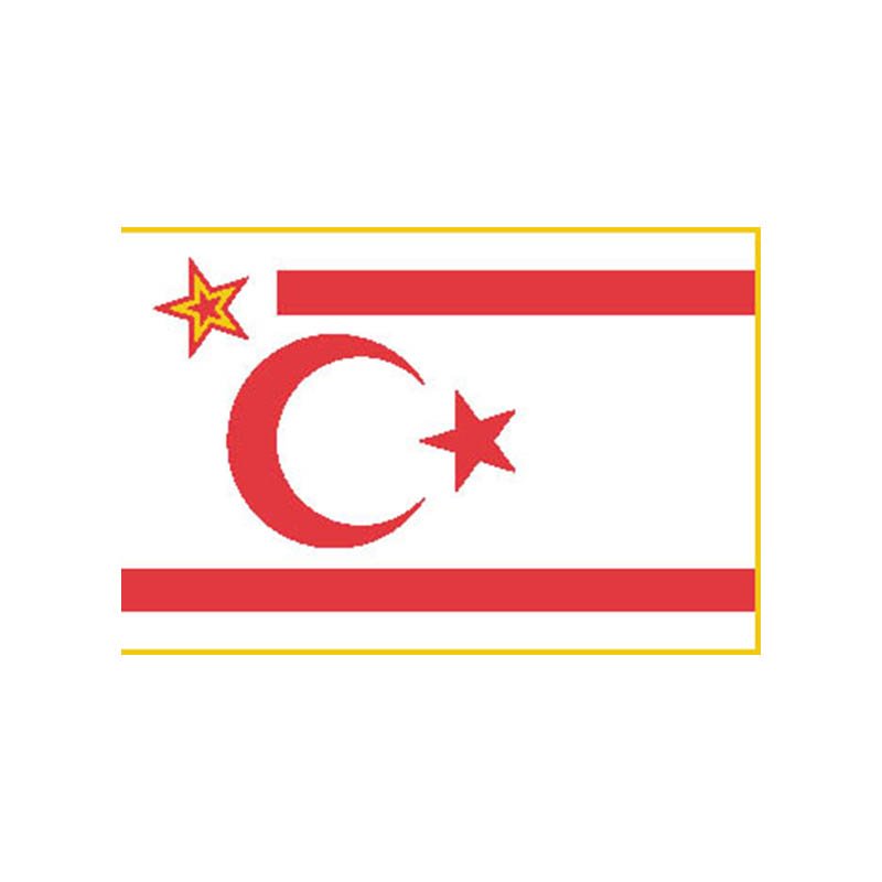 Cyprusnorthern President Flag N5108 A4 Photo Print