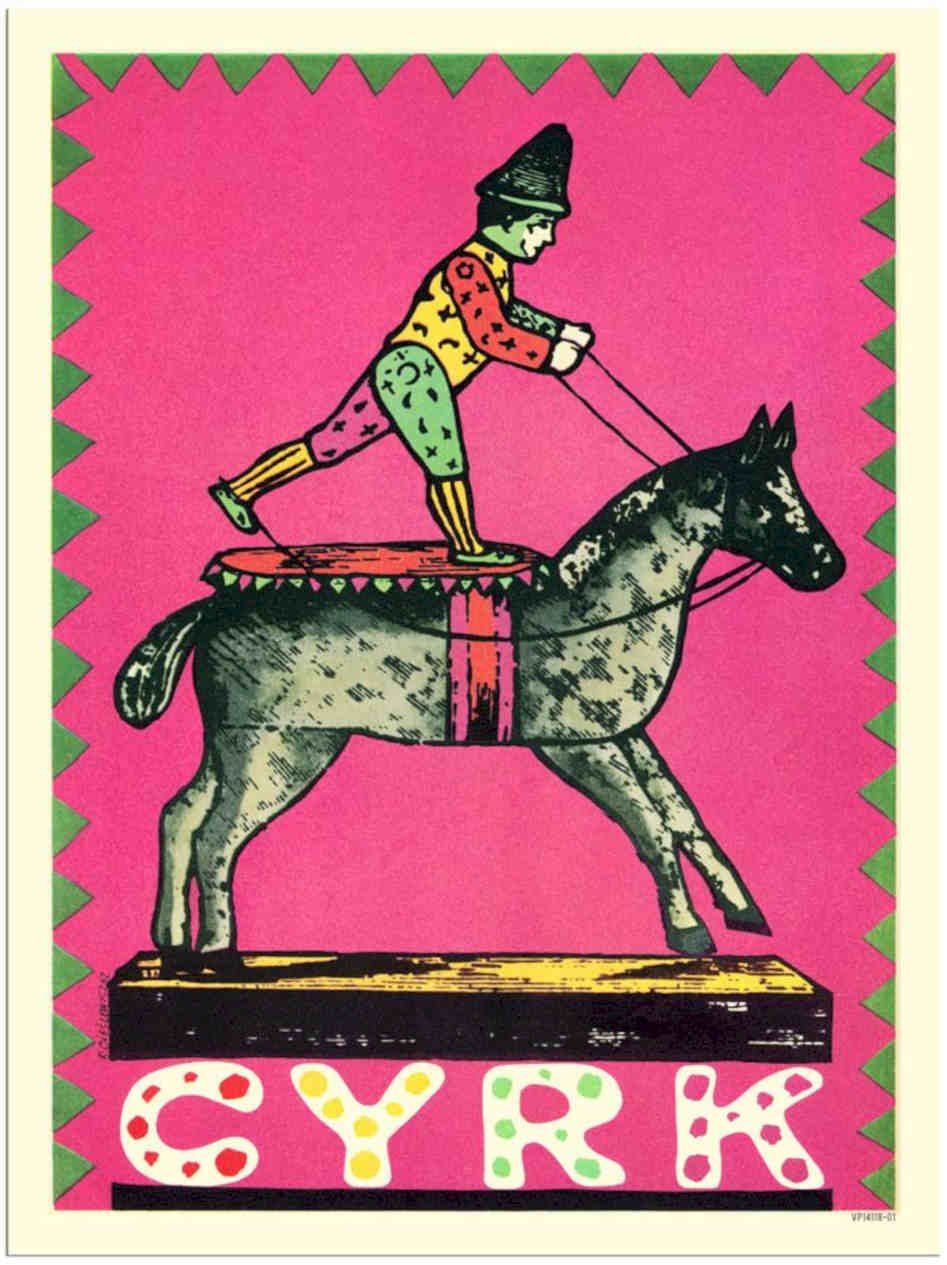 Cyrk Circus Poster 196220copy Vintage Retro Advert Poster A4 Photo Print