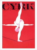 Cyrk Polish Circus Poster Vintage Retro Advert Poster A4 Photo Print