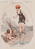 Cythere Bathing Suit La Vie Parisienne Vintage Retro Advert