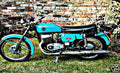 Cz 175 Sport 1976 motorbike A4 Photo Print