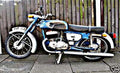 Cz 175 Sport motorbike A4 Photo Print