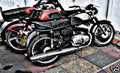 Cz Jawa motorbike A4 Photo Print