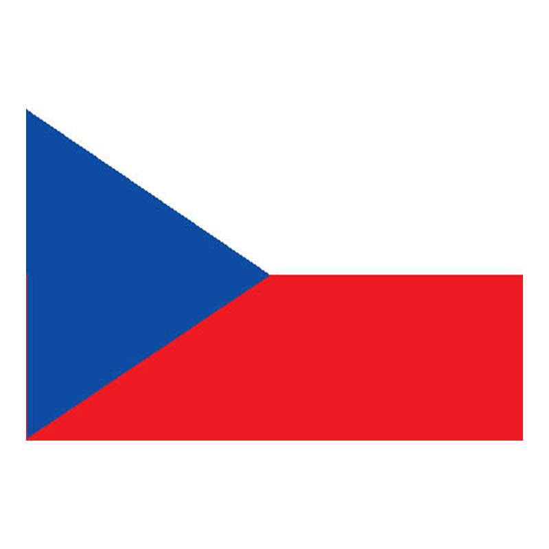 Czechia Flag N1340 A4 Photo Print