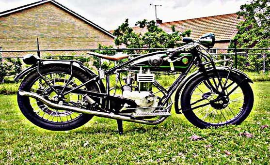 D Rad R04 motorbike A4 Photo Print