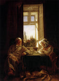 DANHAUSER Josef Franz Siesta The Sleepers Art A4 Photo Print