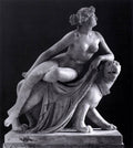 DANNECKER Heinrich Ariadne on the Panther front view Art A4 Photo Print UK