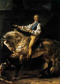 DAVID Jacques Louis Count Potocki A4 Photo Print