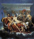 DAVID Jacques Louis Mars Disarmed by Venus and the Three Graces A4 Photo Print
