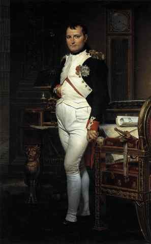 DAVID Jacques Louis Napoleon in his Study A4 Photo Print