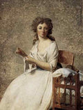 DAVID Jacques Louis Portrait of Madame Adelaide Pastoret A4 Photo Print