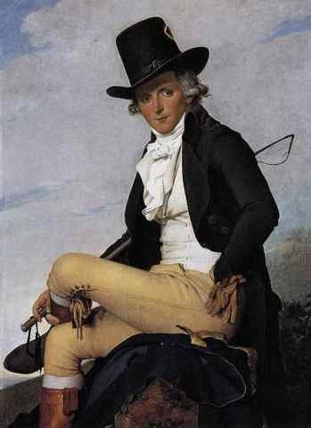 DAVID Jacques Louis Portrait of Pierre Seriziat A4 Photo Print
