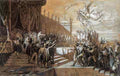 DAVID Jacques Louis Study for the Distribution of the Eagle Standards A4 Photo Print