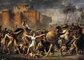 DAVID Jacques Louis The Intervention of the Sabine Women A4 Photo Print
