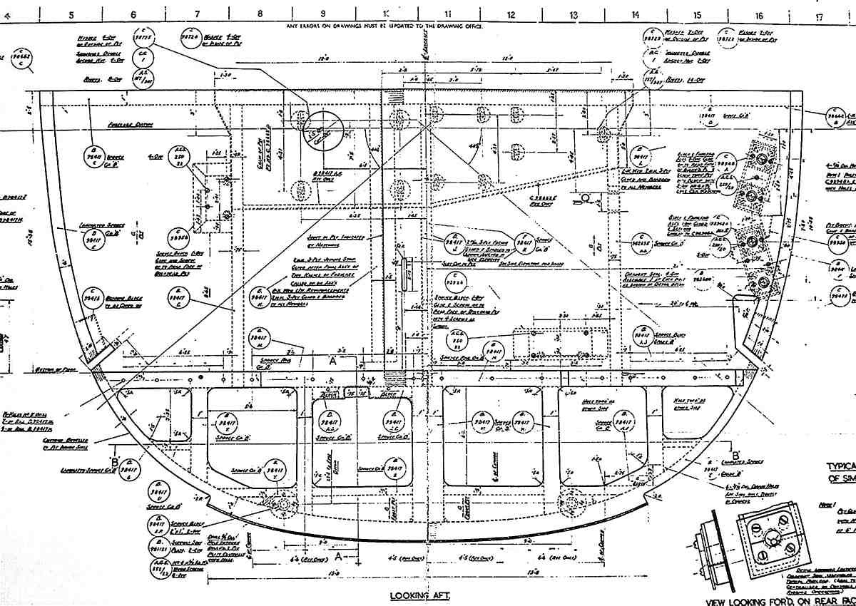 DH Mosquito Blueprints BH2 small A4 Photo Print
