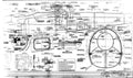DH Mosquito Blueprints fuselage shellhalves A4 Photo Print