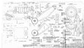 DH Mosquito Blueprints tail wheel J 989701 A4 Photo Print