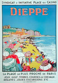 DIEPPE Advert A4 Photo Print