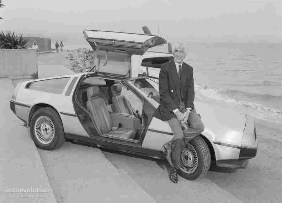 DMCDelorean 3031 1 Car A4 Photo Print
