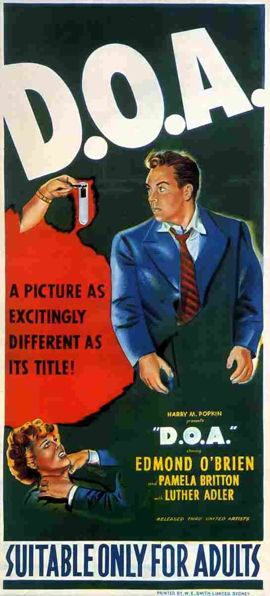 DOA 01  film star poster A4 Photo Print