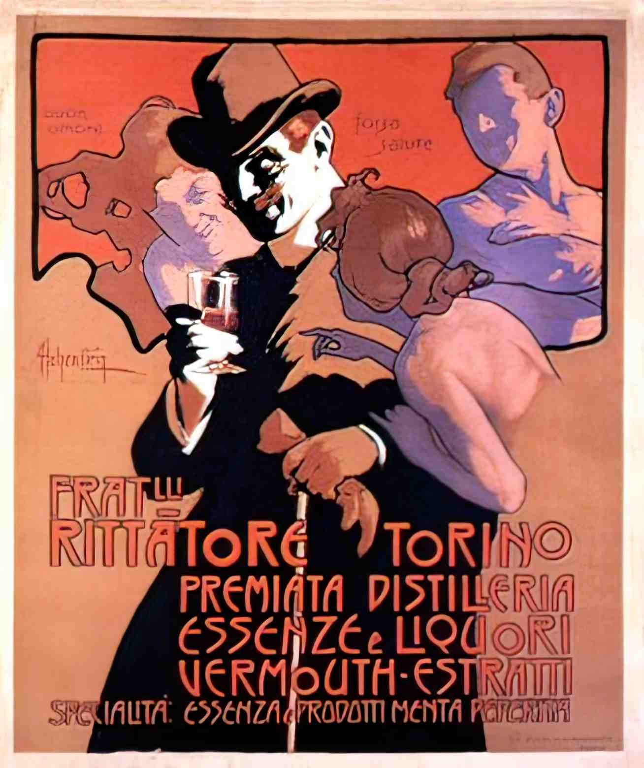 DRAP1008, Fratelli Ritatore Advert A4 Photo Print