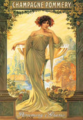DRCC1051H, Champagne Pommer Advert A4 Photo Print
