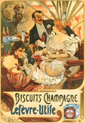 DRCC1062H, Biscuits Champag Advert A4 Photo Print