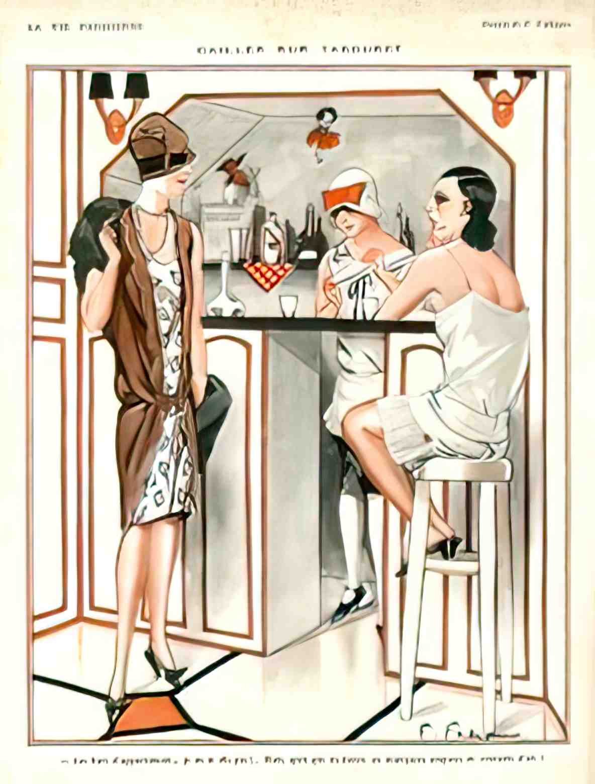 DRCC1083H, Perfume Cocktail Advert A4 Photo Print