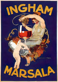DRWN1039, Ingham Marsala  Advert A4 Photo Print