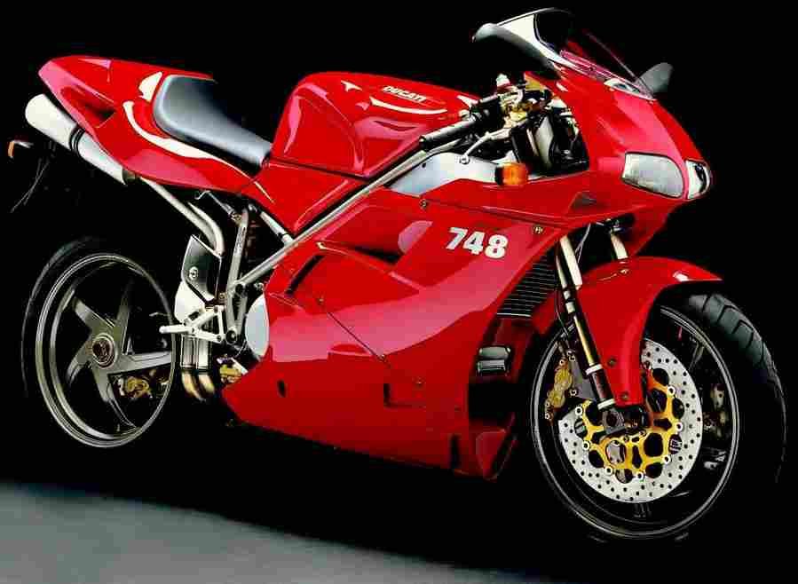DUCATI 748 Biposta 11556 5 Car A4 Photo Print