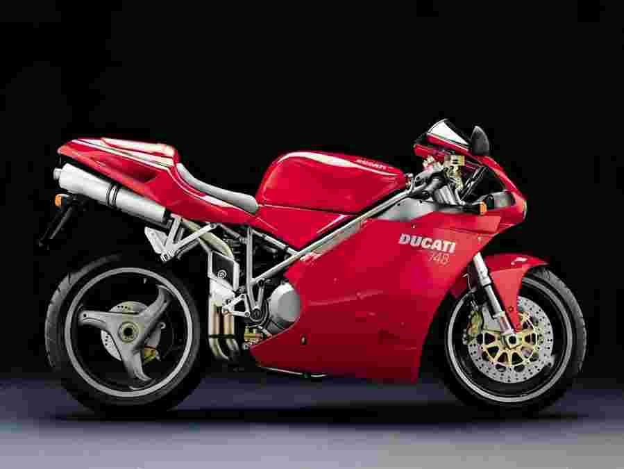 DUCATI 748 Biposta 11557 4 Car A4 Photo Print
