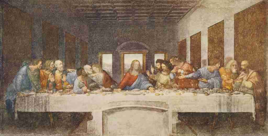 Da Vinci Leonardo 1452 1519 1934 The Last Supper A4 Photo Print