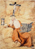 Dadd Richard A Hermit A4 Photo Print