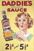 Daddies Sauce advert A4 Photo Print