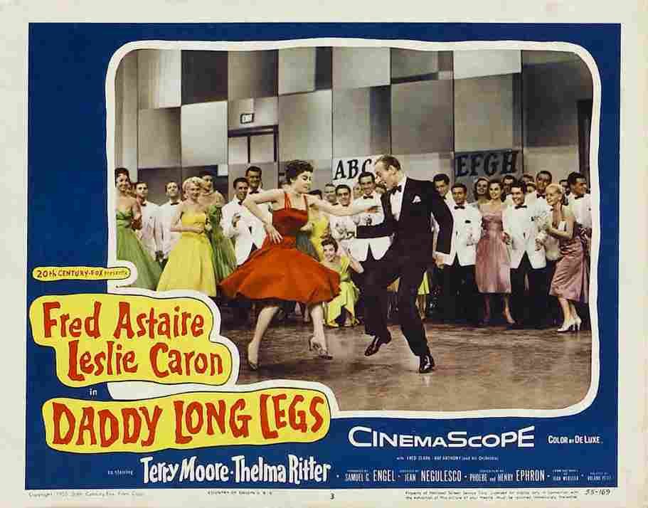 Daddy Long Legs 1955 05  film star poster A4 Photo Print