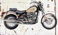 Daelim 125 Daystar 2003 Aged Vintage A4 Photo Print